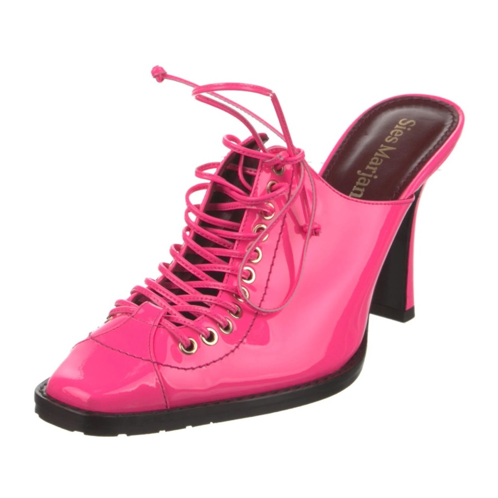 Sies Marjan Pink Patent Heels